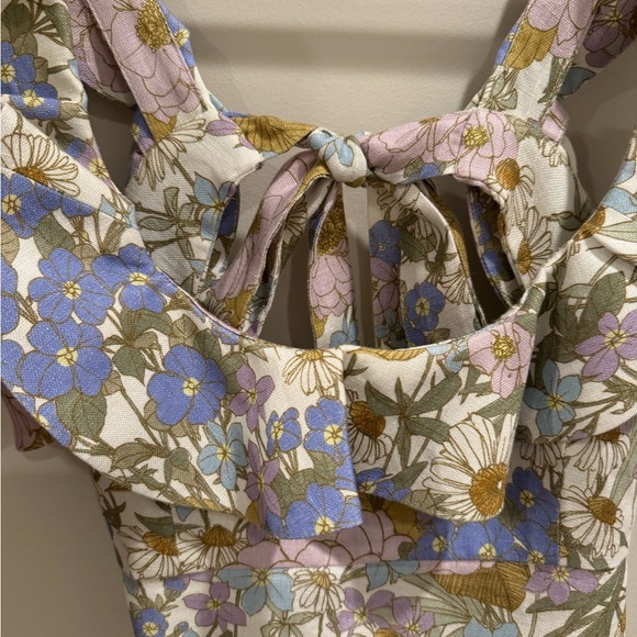 Zimmerman tie back midi dress size 3 (large). 8/10/12 - Picture 6 of 8